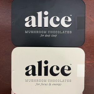 Alice mushroom chocolate